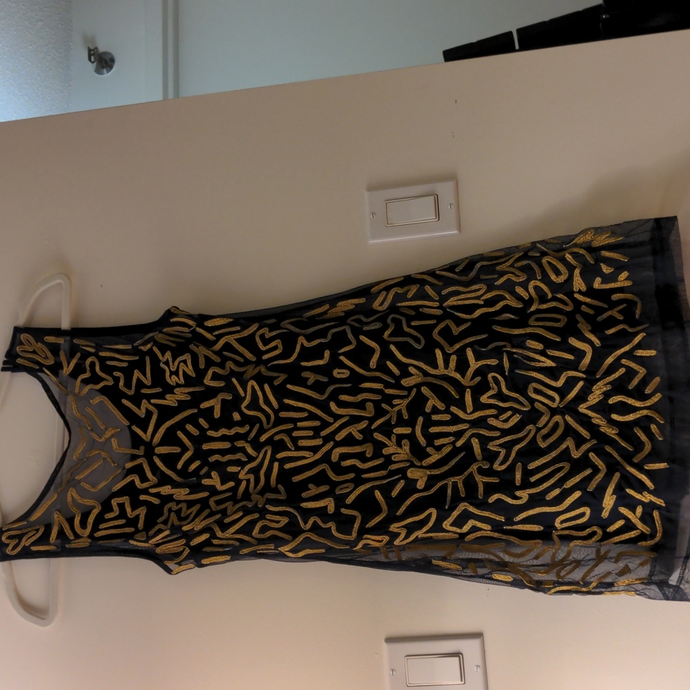 Mesh cocktail dress